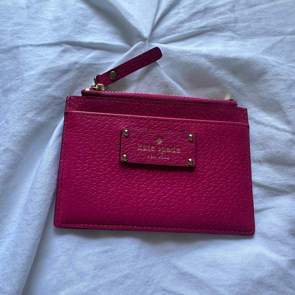 Kate Spade Fuchsia Leather Wallet
